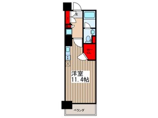 コンフォリア秋葉原EASTの物件間取画像